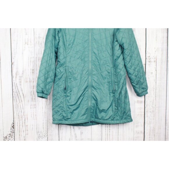 LL Bean Fleece Lined Primaloft Coat Storm Steal Size XL - Picture 3 of 10